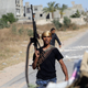 A more typical image of Libya in recent years, south of Tripoli, Libya May 2019